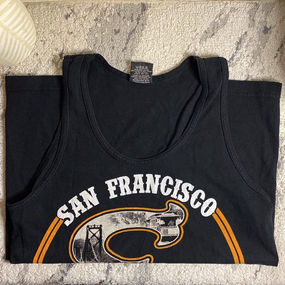 Y2k Pro-Tag Mens SF Giants Tank top - Picture 3 of 4